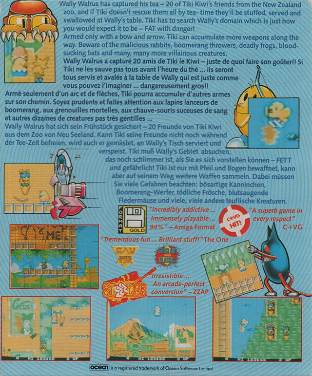 NewZealand Story, The - Dos