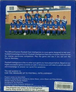 The Official Everton F.C. Intelligensia dos