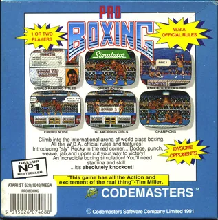 Pro Boxing Simulator dos