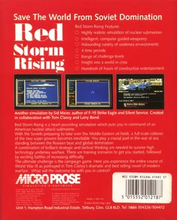 Red Storm Rising dos