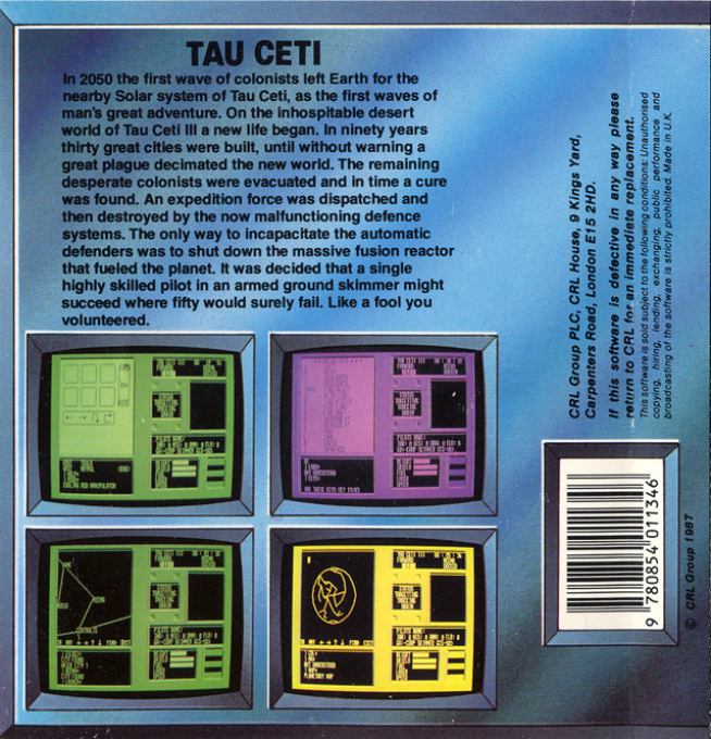 Tau Ceti : The Lost Star Colony - Dos