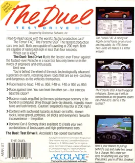 The Duel : Test Drive II dos