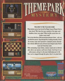 Theme Park Mystery dos