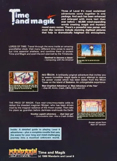 Time And Magik dos