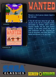 Wanted dos
