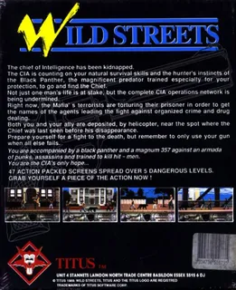 Wild Streets dos