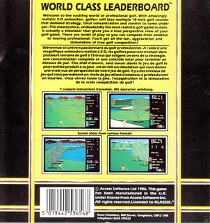 World Class Leader Board dos