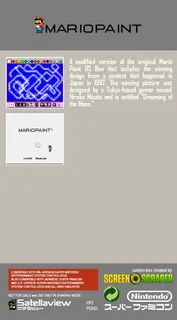 Mario Paint - Yuushou Naizou Ban - Dos