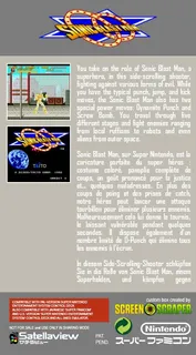 Sonic Blast Man - Dos