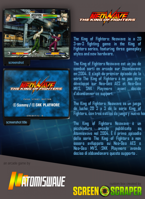 The King of Fighters Neowave - Dos