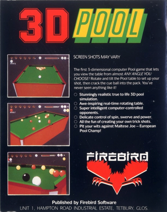 3d Pool - Dos