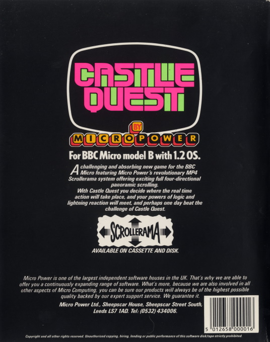 Castle Quest - Dos