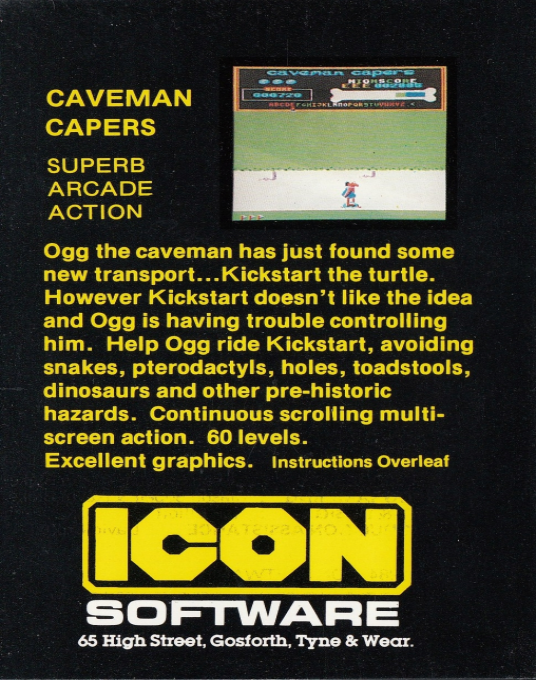 Caveman Capers - Dos