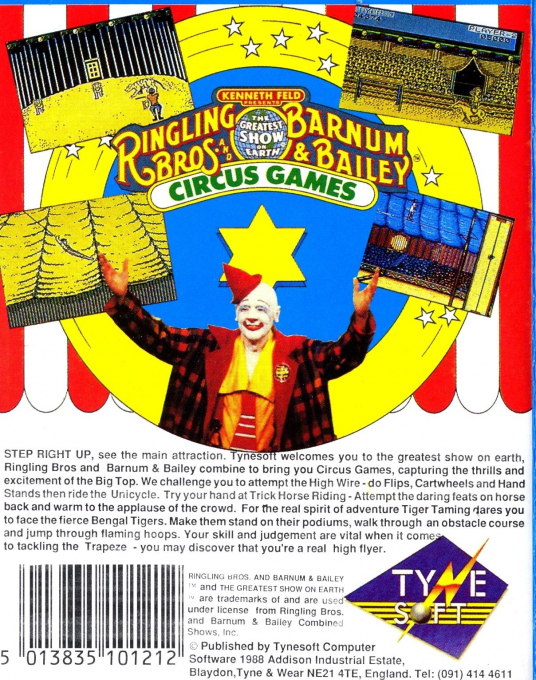 Circus Games - Dos