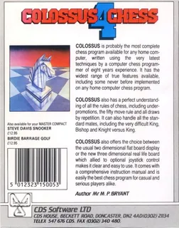 Colossus 4.0 - Chess dos
