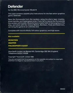 Defender - Dos