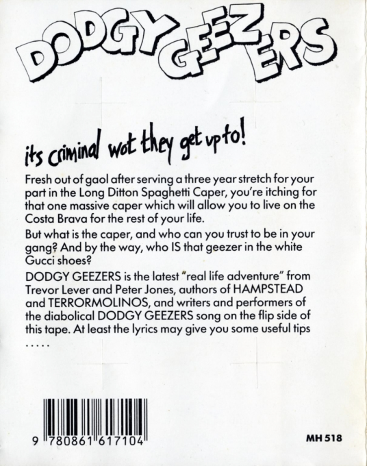 Dodgy Geezers - Dos