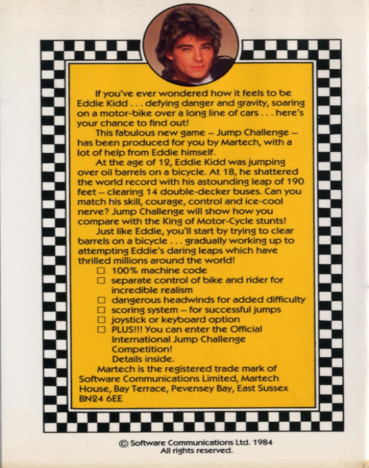 Eddie Kidd Jump Challenge - Dos