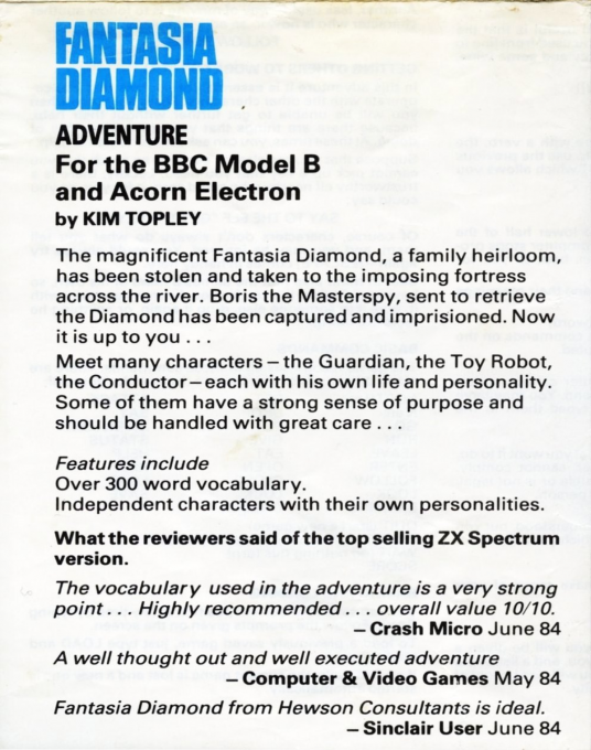 Fantasia Diamond - Dos