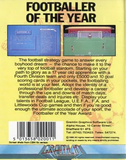 Footballer Of The Year dos