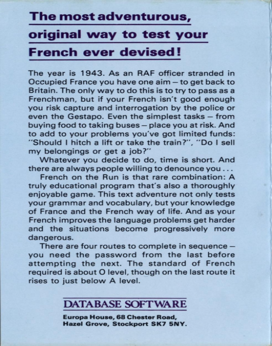 French On The Run - Dos