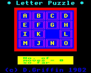 Letter Puzzle
