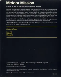 Meteor Mission dos