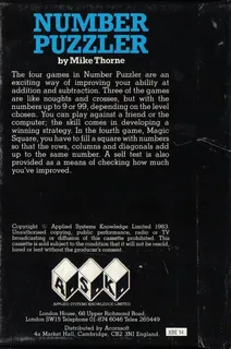 Number Puzzler dos