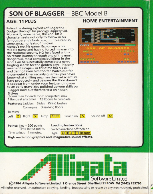 Son Of Blagger - Dos