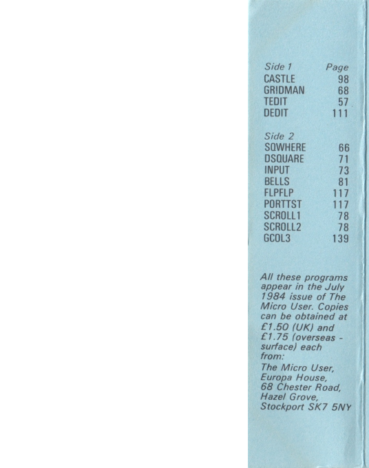 Teletext Screen Editor - Dos