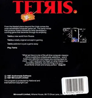 Tetris (Mirrorsoft) dos