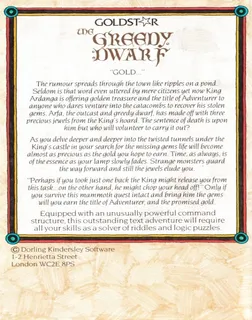 The Greedy Dwarf dos