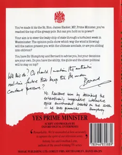 Yes, Prime Minister dos