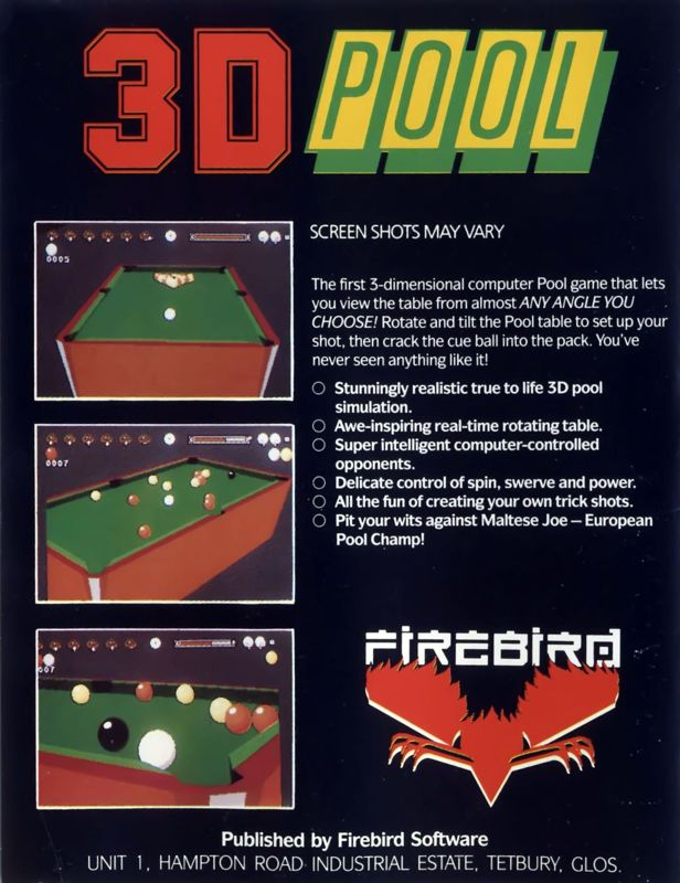 3D Pool - Dos