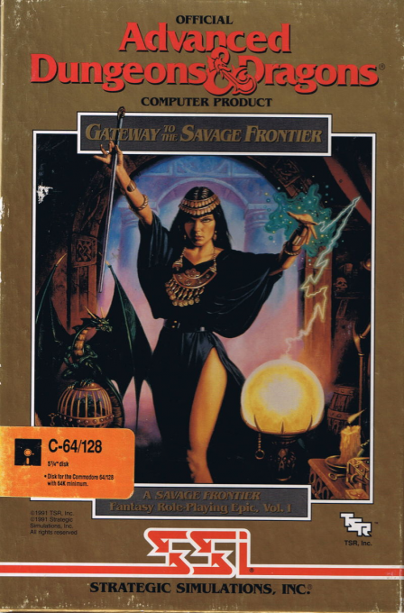 Advanced Dungeons & Dragons : Gateway to the Savage Frontier