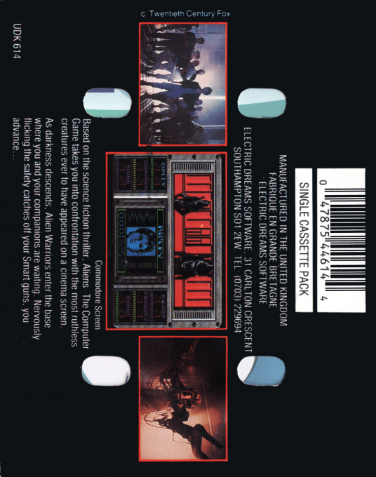 Aliens - The Computer Game (Electric Dreams) - Dos