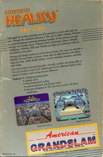 Alternate Reality : The City dos