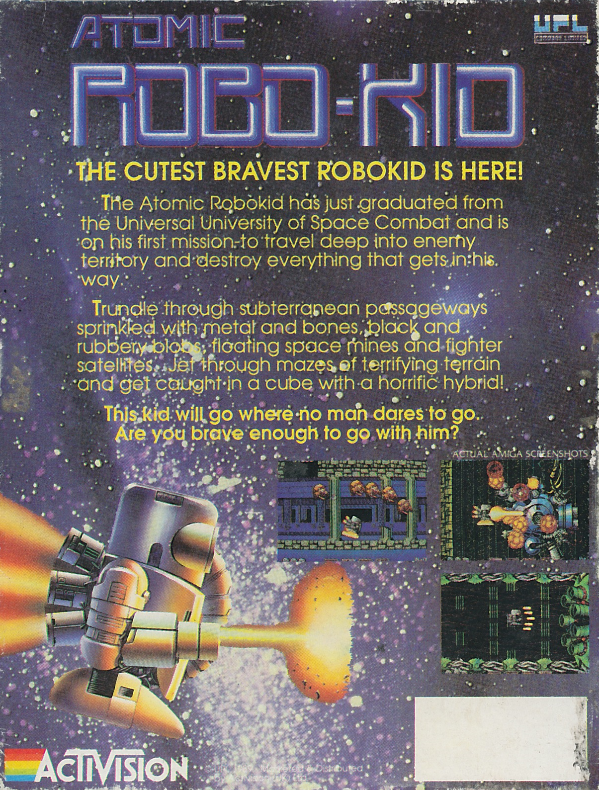 Atomic Robo-Kid - Dos