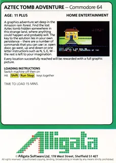 Aztec Tomb Adventure dos