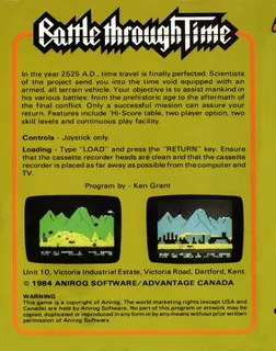 Battle Through Time dos