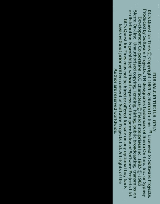 BC's Quest for Tires - Dos