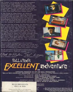 Bill & Ted's Excellent Adventure dos