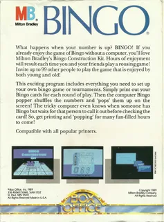 Bingo Construction Kit dos