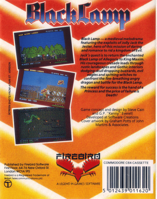 Black Lamp - Dos