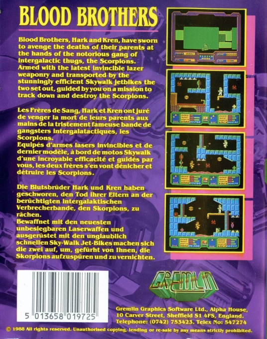 Blood Brothers - Dos