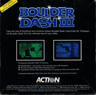 Boulder Dash 3 dos