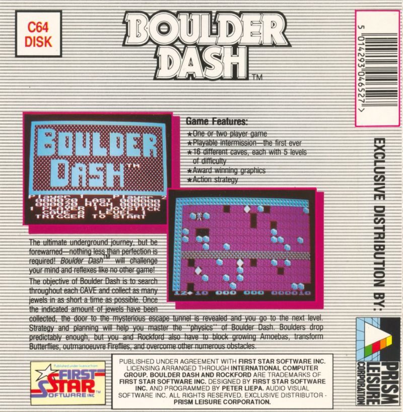 Boulder Dash dos