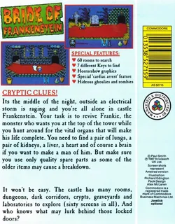 Bride of Frankenstein dos