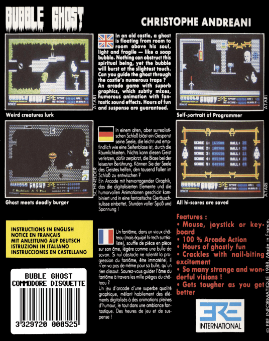 Bubble Ghost - Dos