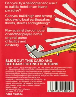 Catastrophes dos
